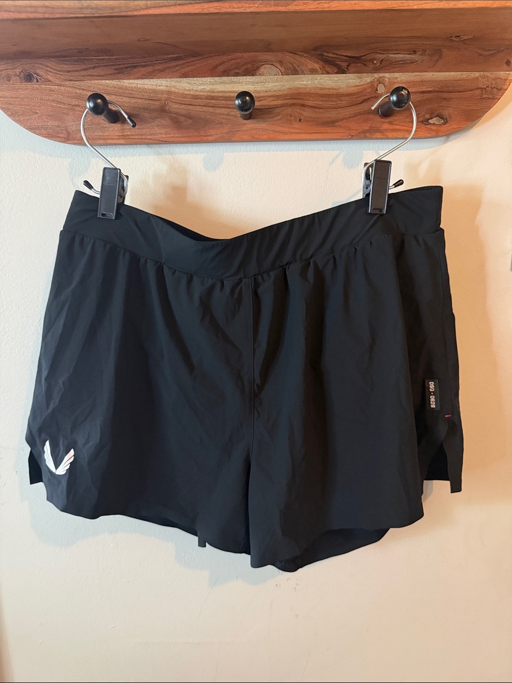 ASRV Women's Black Athletic Running Shorts